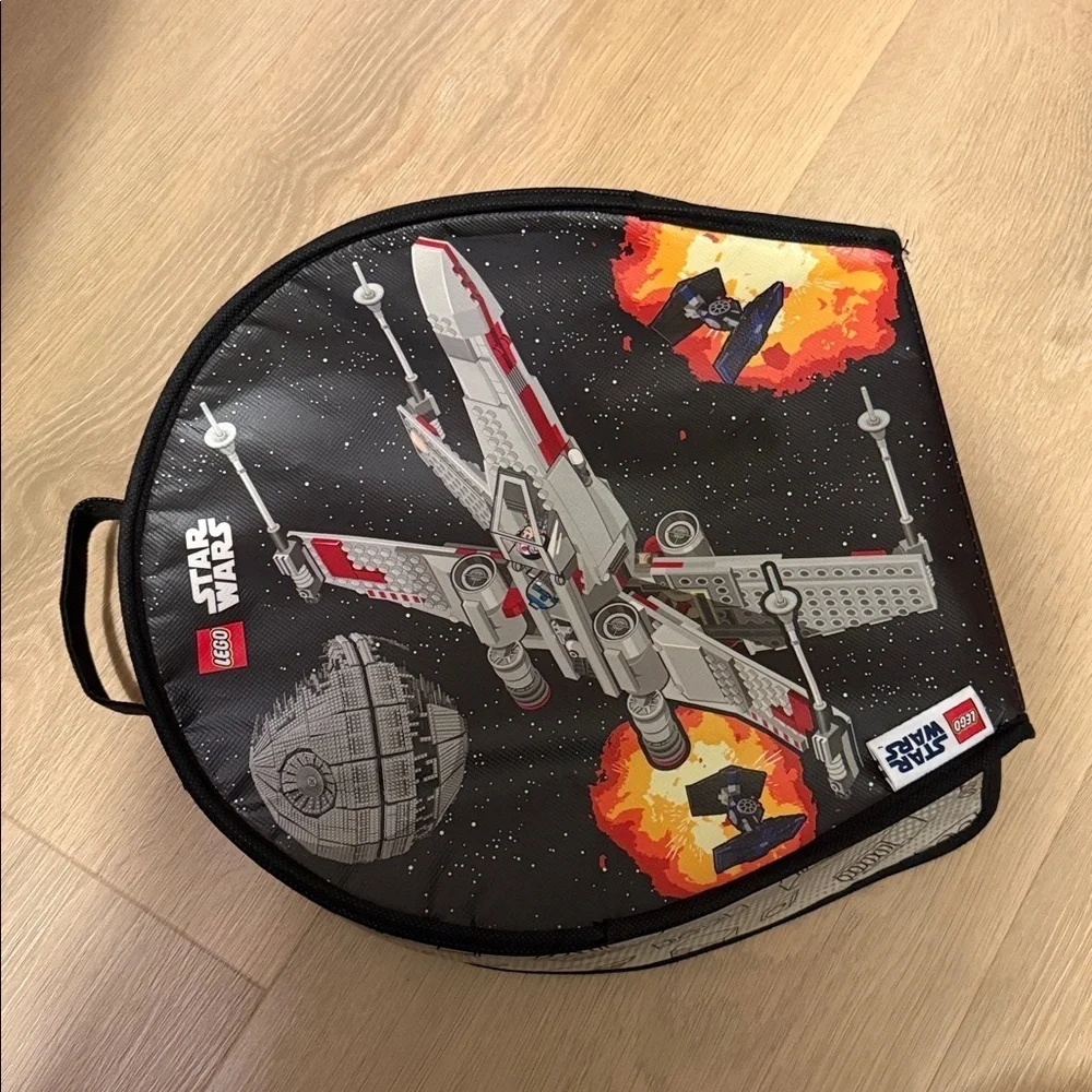 Lego Star Wars zipbin Death Star transforming toy box storage & play set NEW